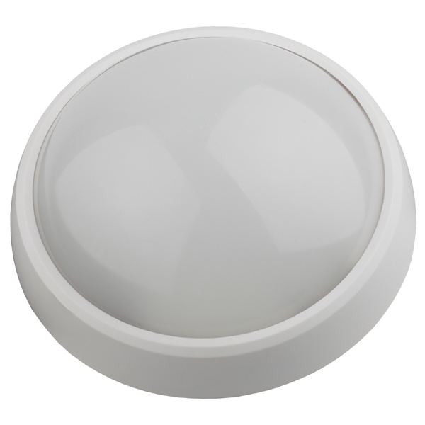 Светильник светодиодный ЭРА SPB-1-08 (W) IP54 8W 4000K 640Lm D180 круг ЖКХ LED (5055945512021)