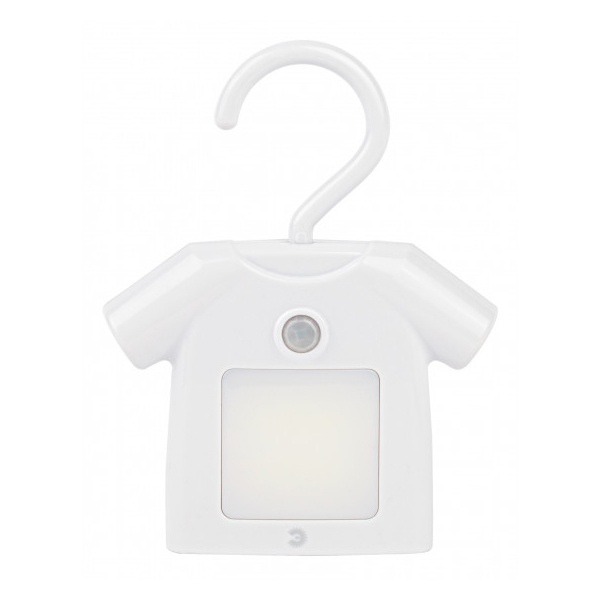 Светильник-ночник ЭРА NLED-486-1W-MS-W серый есть крючок и магнитное крепление