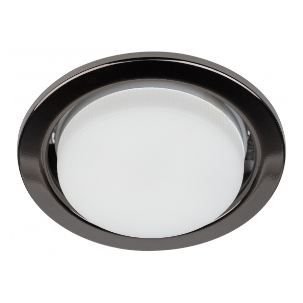 Светильник ЭРА KL35 BK /1 черный металл под лампу Gx53 (5056396233428)