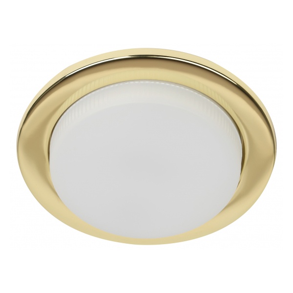 Светильник ЭРА KL70 GD /1 тонкий, золото под лампу Gx53