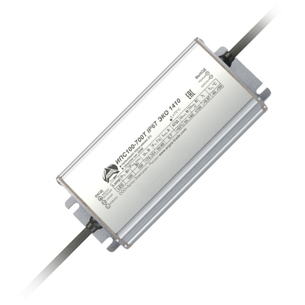 LED драйвер Аргос-Трейд LST ИПС100-700Т 100W 700мА IP67 серии 1410/4085