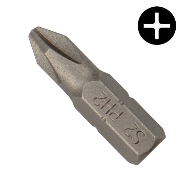 Бита Kranz для шуруповерта PH2х25 мм (2 шт./уп.)