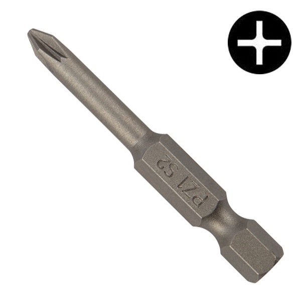 Бита Kranz PZ1х50 мм для шуруповерта (упак. 10 шт.)