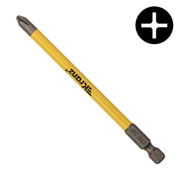 Бита Kranz для шуруповерта PH2х110 мм