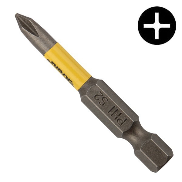 Бита Kranz для шуруповерта PH1х50 мм (2 шт./уп.)