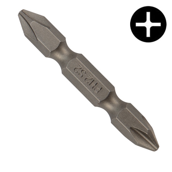 Бита Kranz для шуруповерта PH2-PH2х50 мм (2 шт./уп.)