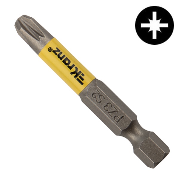 Бита Kranz для шуруповерта  PZ3х50 мм (2 шт./уп.)
