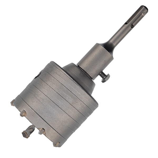 Коронка по бетону в сборе Kranz М22х73 мм, SDS Plus