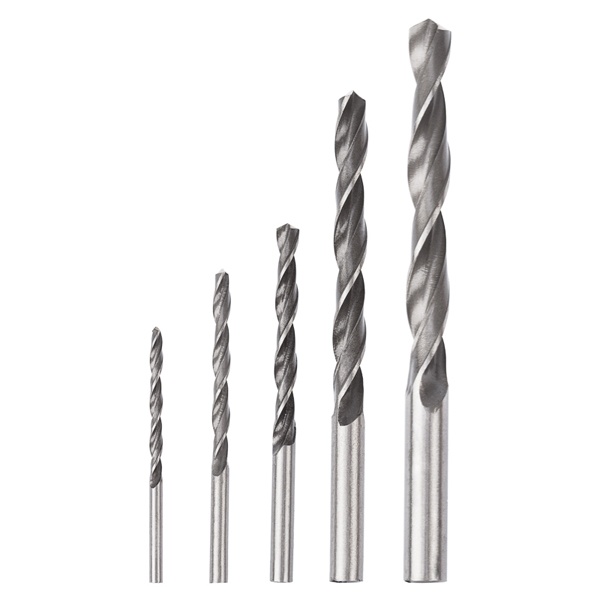 Набор сверл по металлу Kranz (HSS) диаметр 4.0-10.0 мм (5 шт.)