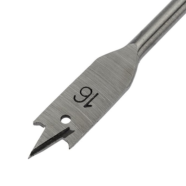 Сверло перовое по дереву Kranz 16х152 мм (шестигранный хвостовик)