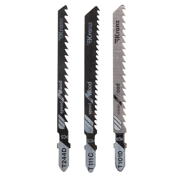 Набор полотен для электролобзика Kranz № 4 T101D/T111C/T244D (3 шт./уп.)