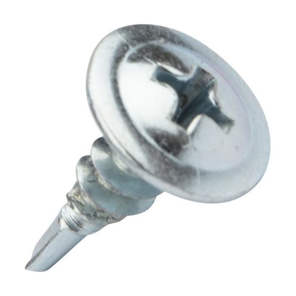 Саморез с прессшайбой Kranz ПШС 4.2х13 сверло [200 шт/уп]