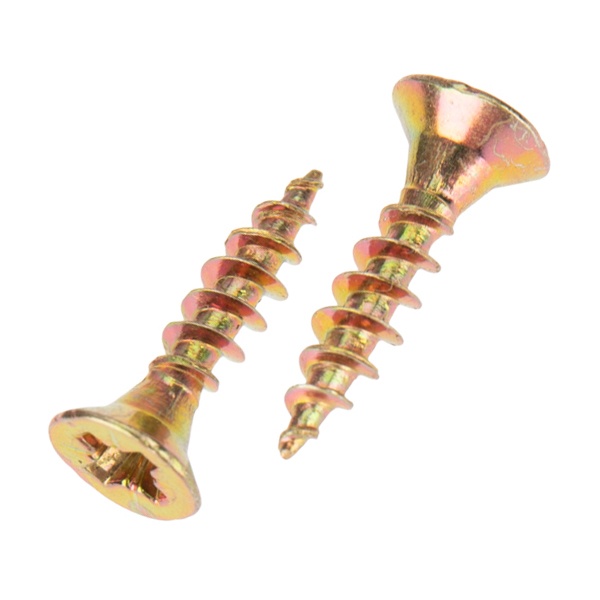 Саморез универсальный Kranz 3х16 желтый цинк короб [500 шт/уп]