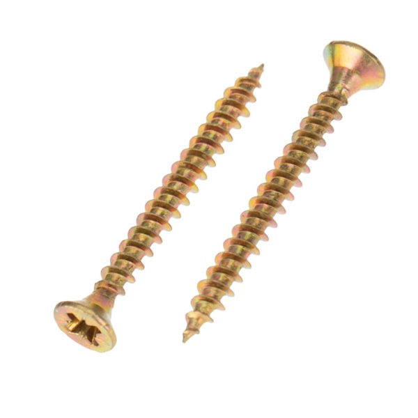 Саморез универсальный Kranz 4х40 желтый цинк короб [200 шт/уп]