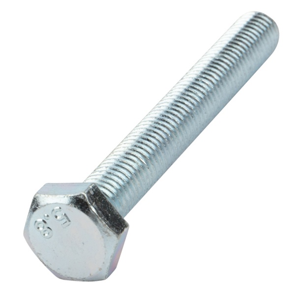 Болт шестигранный Kranz 10х80 короб DIN 933 [упак.10шт]