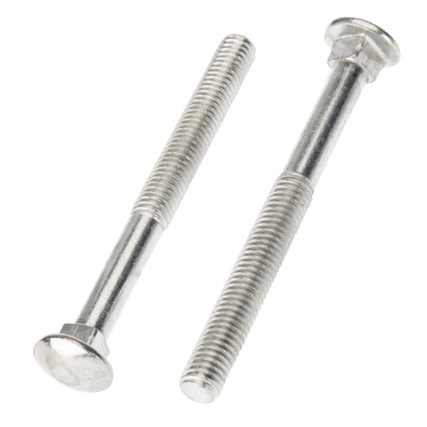 Болт мебельный Kranz DIN 603, 8х90, короб (20 шт./уп.)