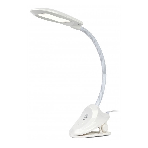 Светильник светодиодный ЭРА настольный прищепка NLED-478-8W-W белый (5056306013386)