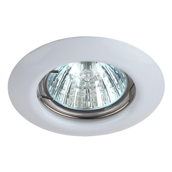 Светильник ЭРА штампованный ST3 WH MR16 12V/220V 50W белый (5055398625545)