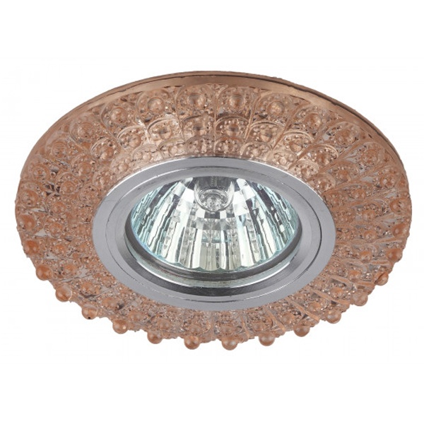 Светильник ЭРА DK LD2 TEA/WH декор c белой LED подсветкой, чай (5055398673393)