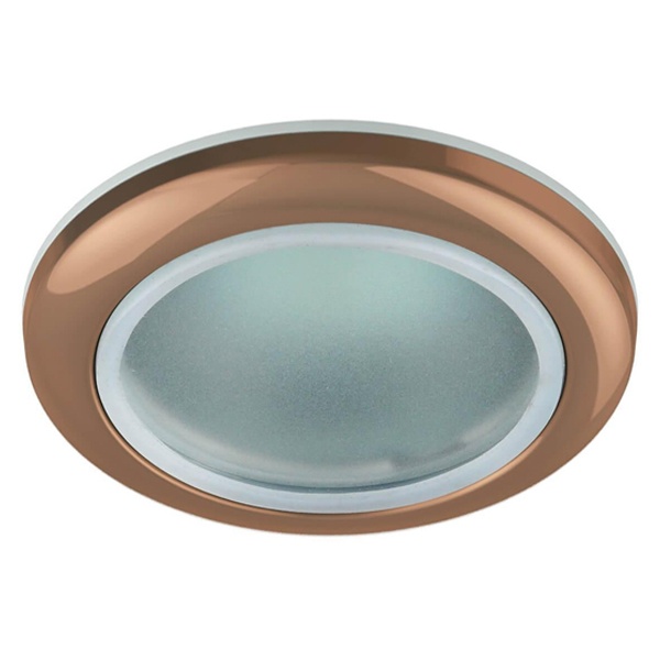 Светильник ЭРА влагозащищенный WR1 SC MR16 12V/220V 50W медь IP44 (5055398634295)