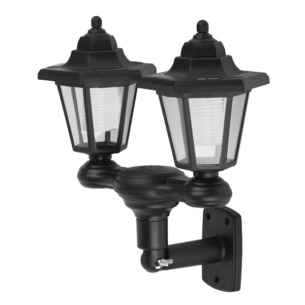 Светильник садовый ЭРА ERASV01-01 на солнечной батарее, черный пластик, 150см