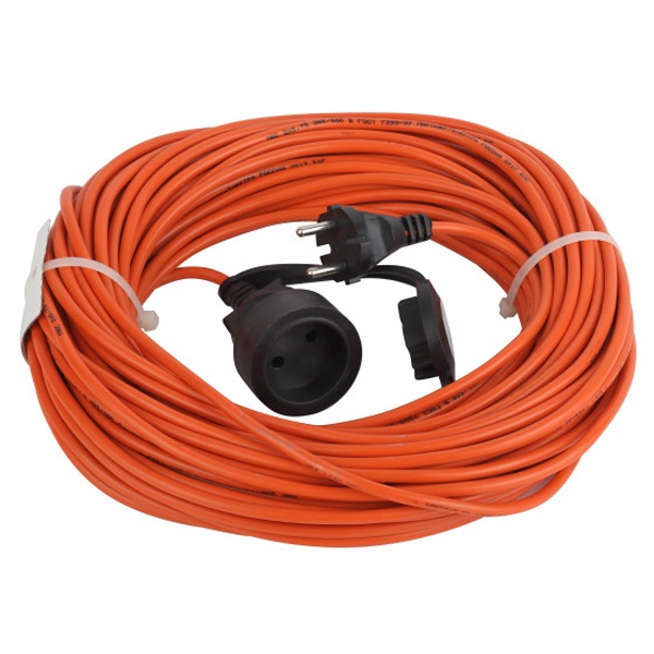 Удлинитель силовой ЭРА UPx-1-2x0.75-30m-IP44 в бухте б/з 1 гн 30м ПВС 2х0.75