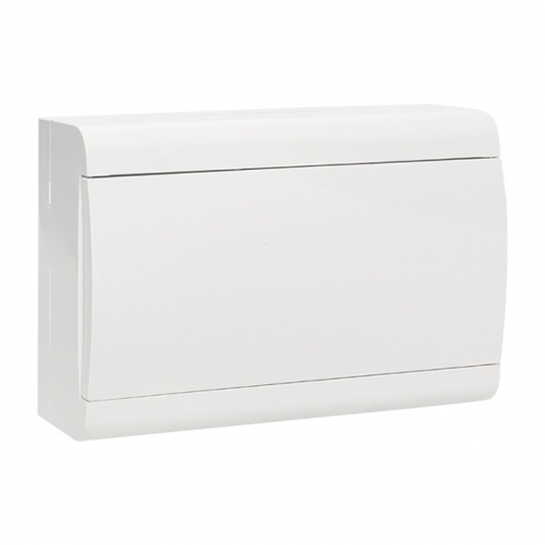 Щит распределительный накладной EKF PROxima ЩРН-П-15 SlimBox 15м пластик белая дверца IP41