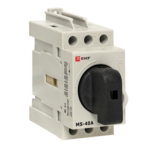 Рубильник модульный EKF PROxima MS-40A 3P 40А трехфазный (выключатель нагрузки)