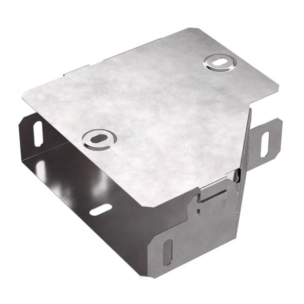 Переходник Промрукав левый с крышкой Стандарт 500х200х100