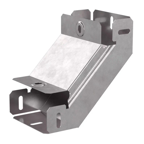 Угол вертикальный Промрукав внутренний 90 градусов с крышкой Стандарт 200х100