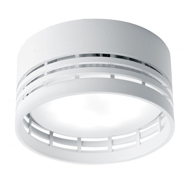 Светильник потолочный Feron HL354 под лампу GX53 max 12W 230V IP20 белый 82.5х82.5х43