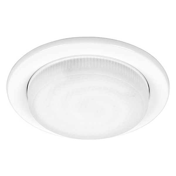 Светильник встраиваемый Feron DL53 потолочный GX53 белый матовый, без лампы D106x20mm