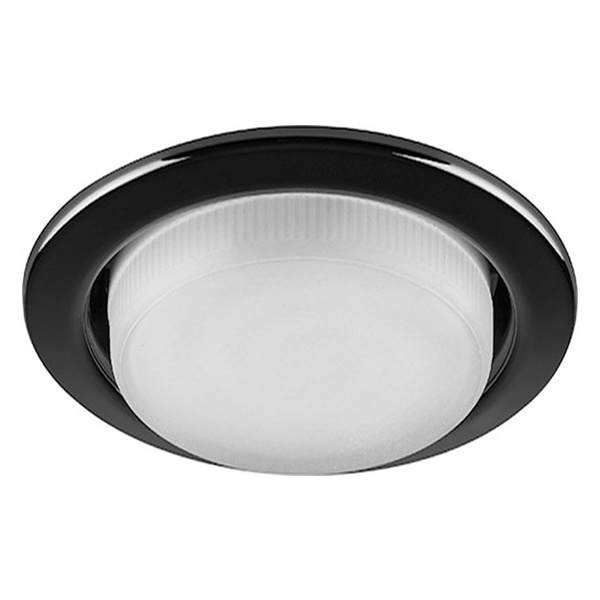 Светильник встраиваемый Feron DL53 потолочный GX53 черный матовый 106х106х20