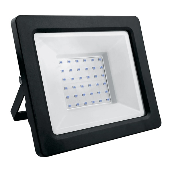 Прожектор светодиодный Feron LL-903 30W 220V синий IP65 черный корпус 2835SMD