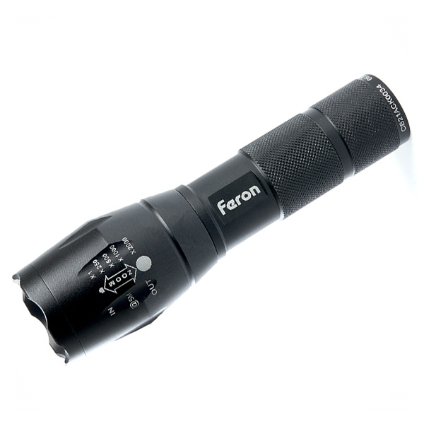 Фонарь переносной Feron TH2400 с аккумулятором USB ZOOM