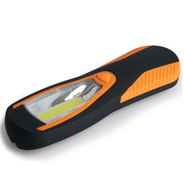 Фонарь рабочий переносной Feron TH2402 COB 2W пластик, на батарейках 3хAA