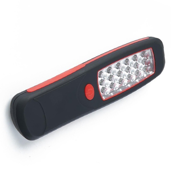 Фонарь рабочий переносной Feron TH2403 2W пластик, на батарейках 3хАА