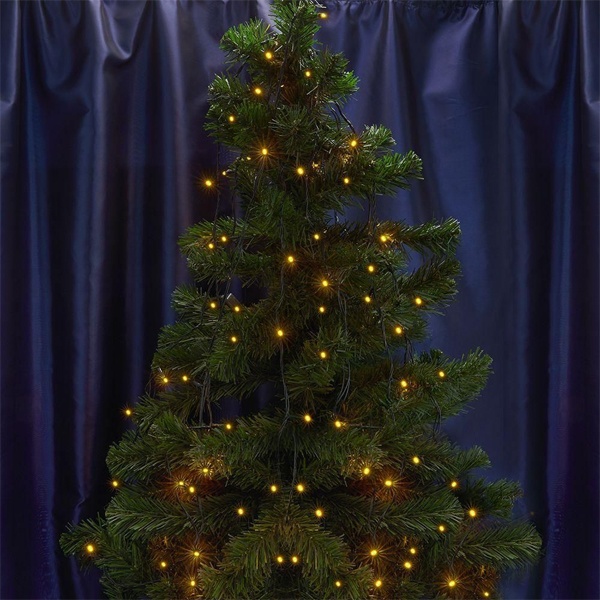 Светодиодная гирлянда Feron CL08 линейная 60м+3м 600LED 36W 230V IP44 желтый c питанием от сети