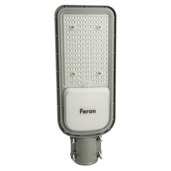 Консольный светодиодный светильник Feron SP3040 100W 5000K 230V серый IP65 d40-60mm