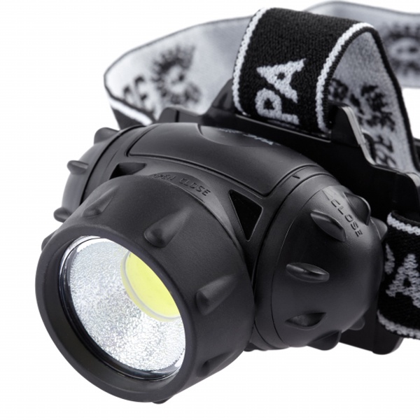 Фонарь налобный ЭРА GB-410 3W COB, батареи 3хAAA, 3 режима, черный, IP44