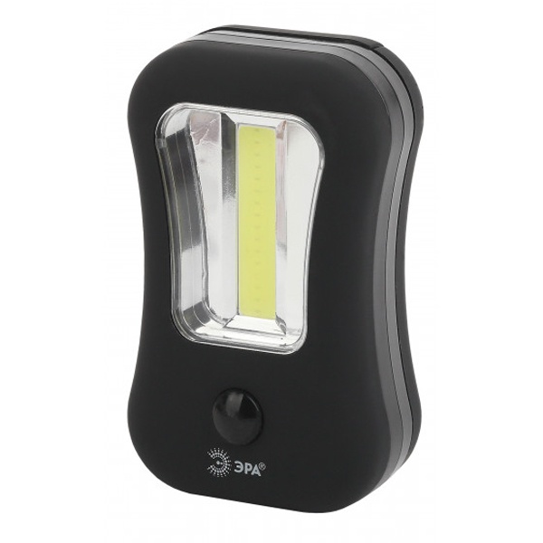 Фонарь ЭРА Рабочий RB-601 серия Практик 5W COB, батареи 3xAAA, крючок, 1 магнит