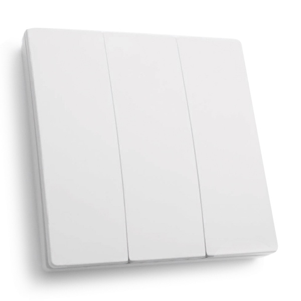 Выключатель дистанционного управления 3-клавишный Feron TM83 (не требует питания) белый