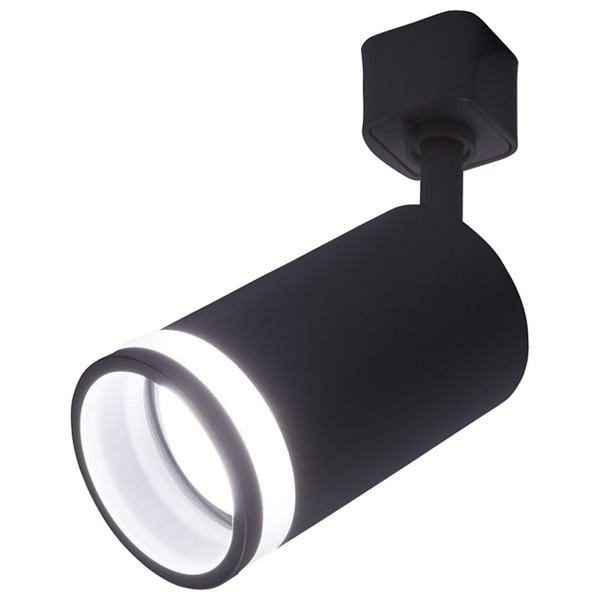 Светильник трековый Feron AL161 под лампу MR16 50W 230V GU10 однофазный черный