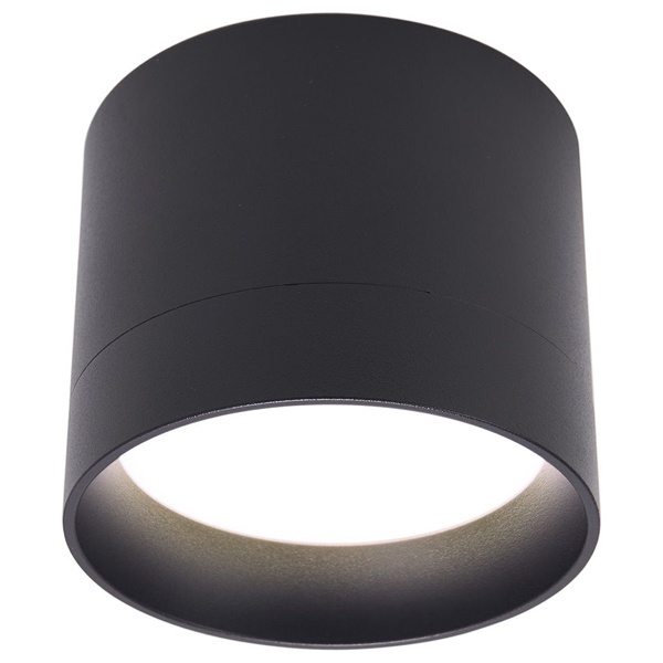 Светильник потолочный Feron HL353 под лампу GX53 max 12W 230V черный IP20 алюминиевый корпус