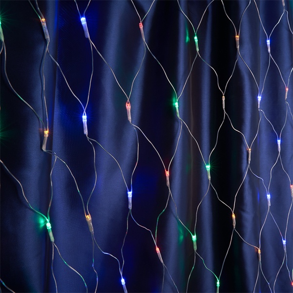 Светодиодная гирлянда Feron CL30 сеть 240LED 2х2м+1.5м 230V IP20 мульти c питанием от сети