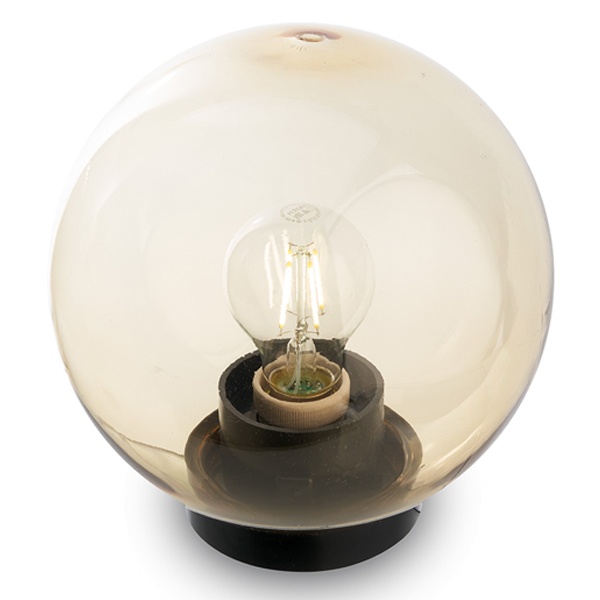 Светильник садово-парковый Feron НТУ 01-60-203 шар ПМАА E27 230V, золотой