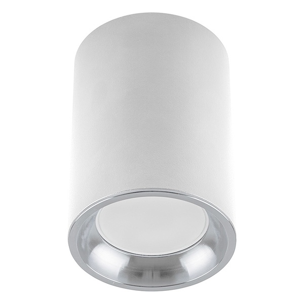 Светильник потолочный накладной Feron ML175 под лампу MR16 max 35W 220V, белый, хром