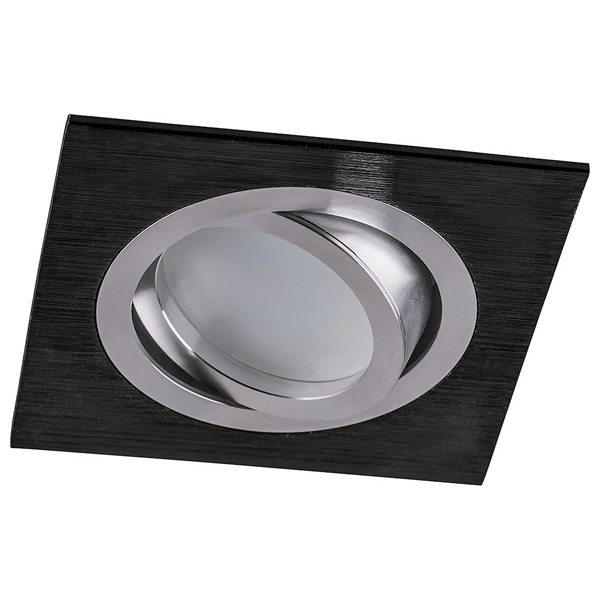 Светильник встраиваемый Feron DL2801 потолочный MR16 G5.3 черный