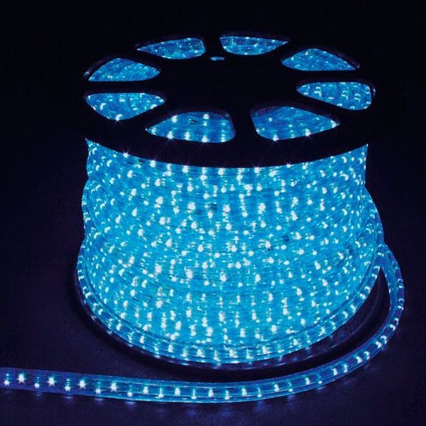 Дюралайт светодиодный Feron LED-R2W 2-х жильный, синий 1,44Вт/м 36LED/м 100м 220V