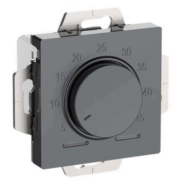 Термостат теплого пола электронный SE AtlasDesign 10A с датчиком механизм, грифель